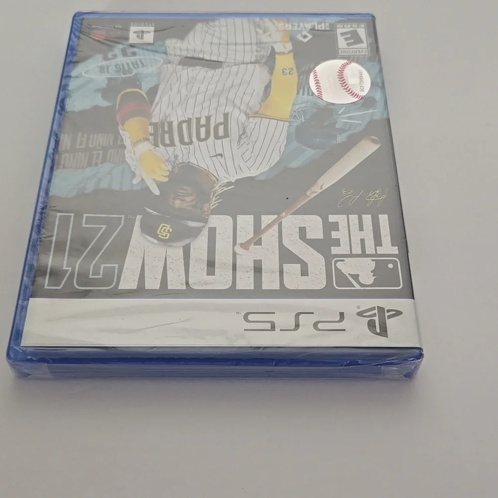 Sony PS5 MLB The Show 21 - Blue Case with Padres Cover Art